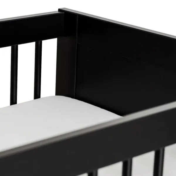 Europe Baby Vittoria III Babykamer Zwart | Bed 70 x 140 cm + Commode Outlet