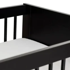 Europe Baby Vittoria III Babykamer Zwart | Bed 70 x 140 cm + Commode Outlet