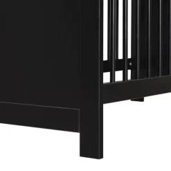 Europe Baby Vittoria III Babykamer Zwart | Bed 70 x 140 cm + Commode Outlet