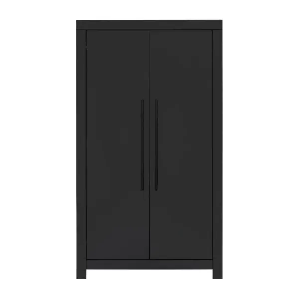 Europe Baby Vittoria III Babykamer Zwart | Bed 70 x 140 cm + Commode Outlet