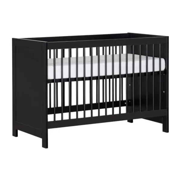 Europe Baby Vittoria III Babykamer Zwart | Bed 70 x 140 cm + Commode Outlet