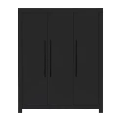 Europe Baby Vittoria III Babykamer Zwart | Bed 70 x 140 cm + Commode Outlet