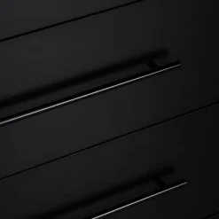 Europe Baby Vittoria III Babykamer Zwart | Bed 70 x 140 cm + Commode Outlet