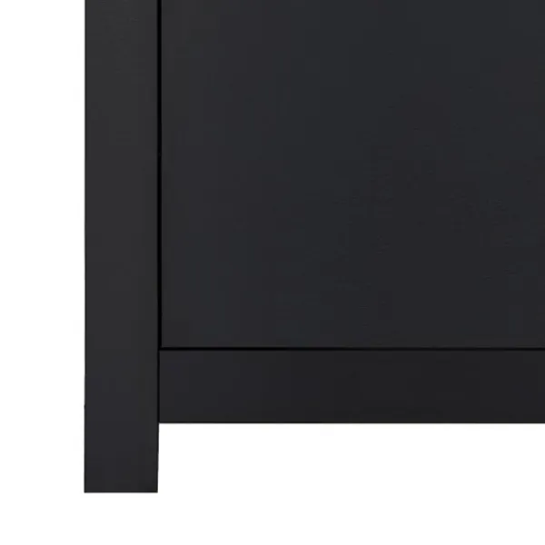 Europe Baby Vittoria III Babykamer Zwart | Bed 70 x 140 cm + Commode Outlet