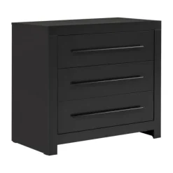 Europe Baby Vittoria III Babykamer Zwart | Bed 70 x 140 cm + Commode Outlet