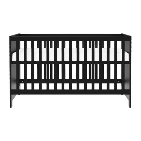 Europe Baby Vittoria III Babykamer Zwart | Bed 70 x 140 cm + Commode Outlet