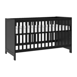Europe Baby Vittoria III Babykamer Zwart | Bed 70 x 140 cm + Commode Outlet