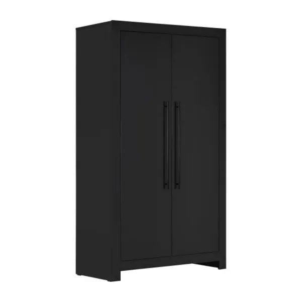 Europe Baby Vittoria III Babykamer Zwart | Bed 70 x 140 cm + Commode Outlet