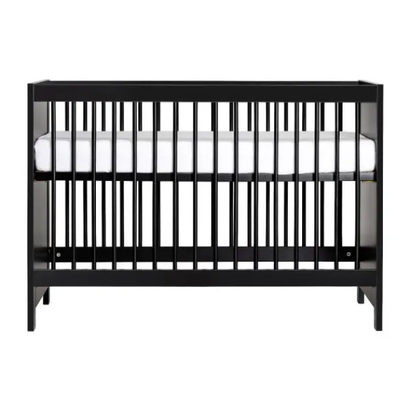 Europe Baby Vittoria III Babykamer Zwart | Bed 70 x 140 cm + Commode Outlet