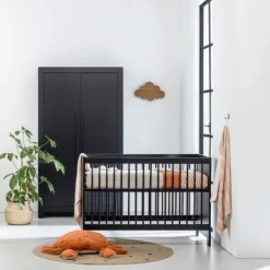 Europe Baby Vittoria III Kledingkast 2-Deurs Zwart Online