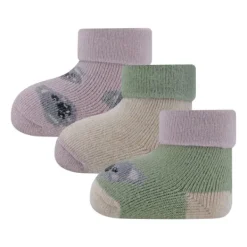 Ewers Babysokjes - Newborn - Koala - 3 Paar Clearance