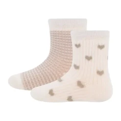 Ewers Hartjes Babysokjes - 2-Pack - Mt. 17/18 Hot