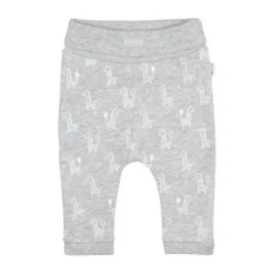 Feetje AOP Giraffe Broekje Grijs Melange Mt. 56 Best