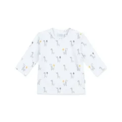 Feetje AOP Giraffe T-Shirt Lange Mouwen Wit Mt. 44 Best