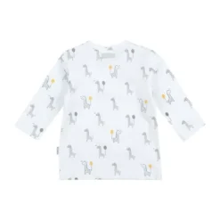 Feetje AOP Giraffe T-Shirt Lange Mouwen Wit Mt. 44 Best