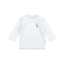 Feetje Giraffe Streep T-Shirt Lange Mouwen Grijs Melange Mt. 44 Discount