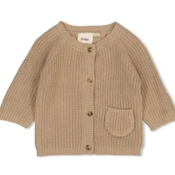 Feetje The Magic is in You Vestje Gebreid - Mt. 56 - Taupe Clearance