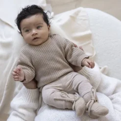 Feetje The Magic is in You Rib Broek - Mt. 50 - Taupe Melange Outlet