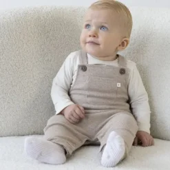 Feetje The Magic is in You Rib Tuinbroek - Mt. 50 - Taupe Melange Outlet