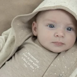 Feetje The Magic is in You T-Shirt - Lange Mouwen - Mt. 74 - Taupe Melange Discount