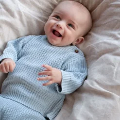 Feetje The Magic Is In You Sweater Gebreid - Maat 56 - Blauw Best