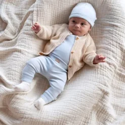 Feetje The Magic Is In You Mutsje Rib - Maat 1 - Blauw Outlet