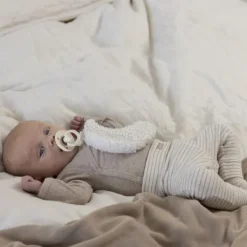 Feetje The Magic is in You Rib Broek - Streep - Mt. 50 - Taupe Melange