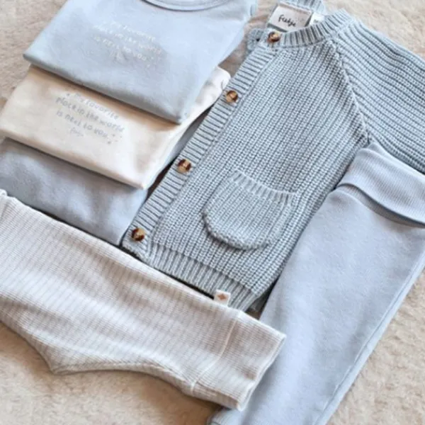 Feetje The Magic Is In You Broek Rib - Maat 44 - Blauw Hot