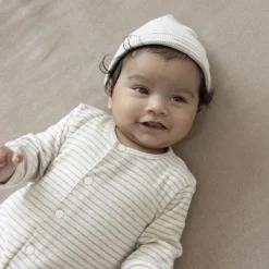 Feetje The Magic is in You Rib Muts - Streep - Mt. 1 - Taupe Melange New