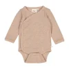 Feetje The Magic is in You Rib Wikkelromper – Mt. 74 - Taupe Melange Discount