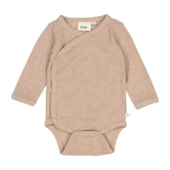 Feetje The Magic is in You Rib Wikkelromper – Mt. 74 - Taupe Melange Discount