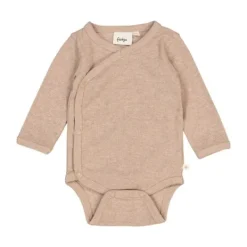 Feetje The Magic is in You Rib Wikkelromper – Mt. 50 - Taupe Melange Clearance