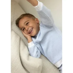 Feetje Wafel Pyjama - Mt. 56 - Blue Clearance