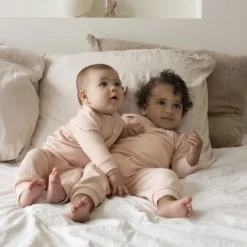 Feetje Wafel Pyjama Oud Roze Mt. 74 Best