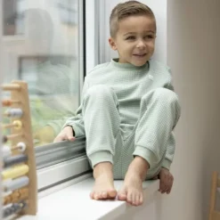 Feetje Wafel Pyjama Oud Roze Mt. 74 Best