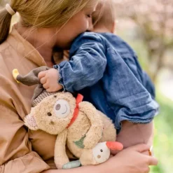 Fehn Activity Knuffelbeer - Bruno - Beige Hot