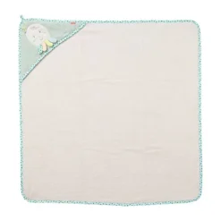 Fehn Badcape met Capuchon - Octopus - 80x80 cm