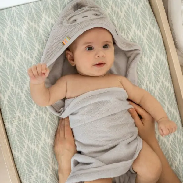 Fehn Badcape met Capuchon - Octopus - 80x80 cm