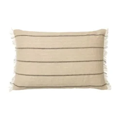 Ferm Living Calm Kussen - Camel / Black Sale