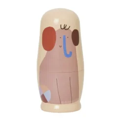 Ferm Living Critter Nesting Dolls New