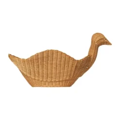 Ferm Living Gevlochten Opbergmand Vogel - Natural Discount