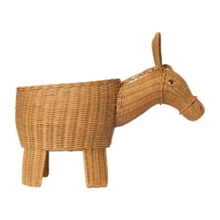 Ferm Living Gevlochten Opbergmand Ezel - Natural Outlet