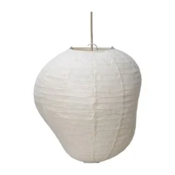 Ferm Living Kurbis Lampenkap - 40 cm – Natural Outlet