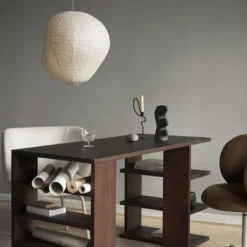 Ferm Living Kurbis Lampenkap - 40 cm – Natural Outlet