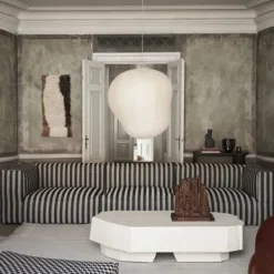 Ferm Living Kurbis Lampenkap - 60 cm – Natural New