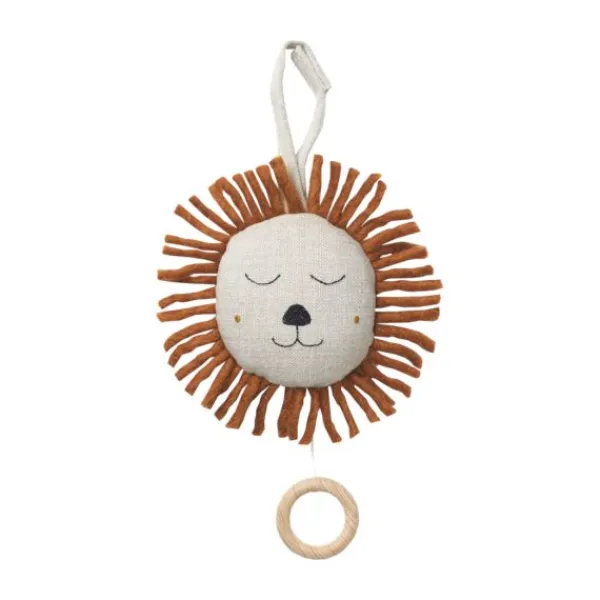 Ferm Living Lion Muziekmobiel Natural Wit Sale