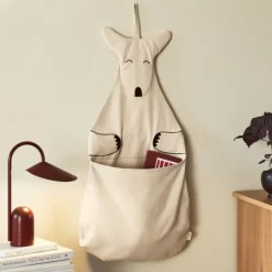 Ferm Living Opbergzak Kangoeroe - Undyed New