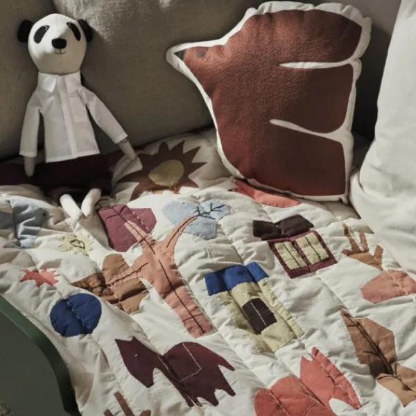 Ferm Living Swif Bird Kussen - Baked Clay Sale