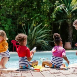 Floatee Anti-Verdrinking T-shirt Korte Mouwen - 2 Jaar - Oranje Online