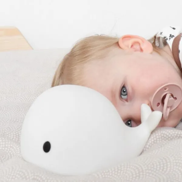 Flow Amsterdam Nachtlampje - Moby - White